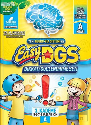 Easy Dikkati Güçlendirme Seti 5/8 Yaş A