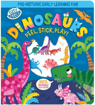Easy Peely Dinosaurs - Peel, Stick, Play