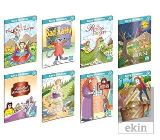 Easy Readers Level 2 - İngilizce Hikayeler 8\'li Se