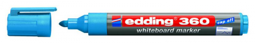 Edding 360 Beyaz Tahta Kalemi Cap Off A. Mavi