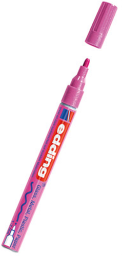 Edding Boya Dekor Markörü Metalik Pembe