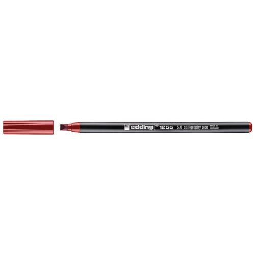 Edding (E-1255) KALİGRAFİ KALEMİ 5 MM BORDO