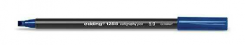 Edding (E-1255) Kaligrafi Kalemi Çelik Mavisi 5MM