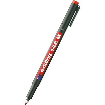 Edding (E-142M) ASETAT KALEMİ KIRMIZI
