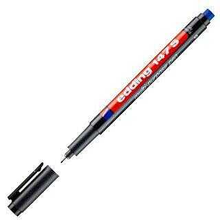 Edding (E-147S) Asetat Kalemi Silgili Siyah