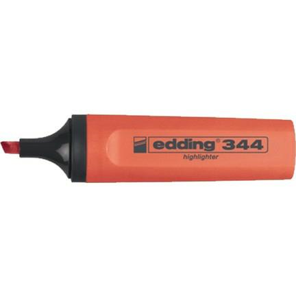 Edding (E-344) Fosforlu Kalem Kırmızı