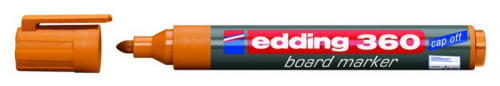 Edding (E-360) Beyaz Tahta Kalemi Cap Off Turuncu