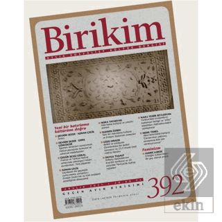 Edebiyat Kültür Dergisi Sayı: 392