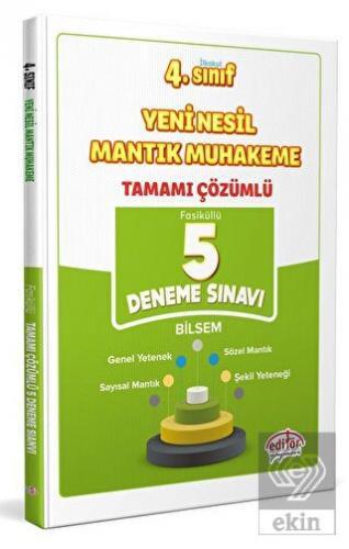 Editör 4. Sınıf Yeni Nesil Mantık Muhakeme Bilsem
