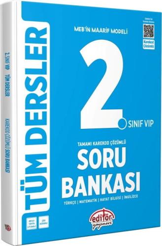 Editör Yayınları 2. Sınıf VIP Tüm Dersler Soru Bankası