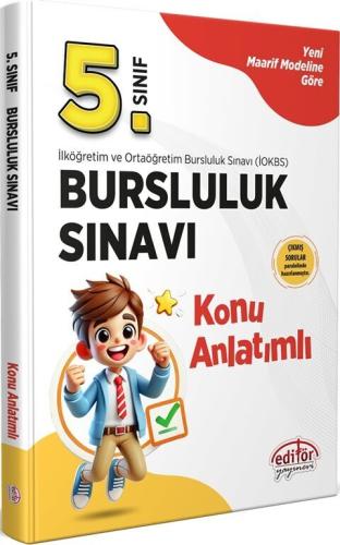 Editör Yayınları 5. Sınıf Bursluluk Sınavı Konu Anlatımlı