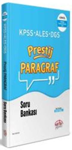 KPSS - ALES - DGS Prestij Paragraf Soru Bankası