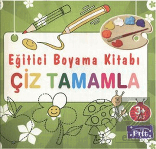 Eğitici Boyama Kitabı - Çiz Tamamla