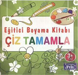Eğitici Boyama Kitabı - Çiz Tamamla