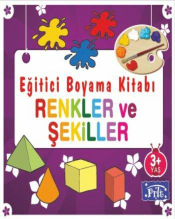 Eğitici Boyama Kitabı - Renkler ve Şekiller