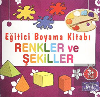 Eğitici Boyama Kitabı - Renkler ve Şekiller