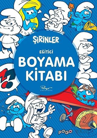 Eğitici Boyama Kitabı - Şirinler