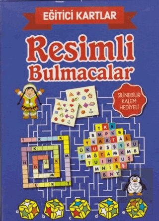 Eğitici Kartlar - Resimli Bulmacalar