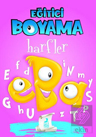 Eğitici Öğretici Boyama - Harfler