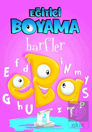 Eğitici Öğretici Boyama - Harfler
