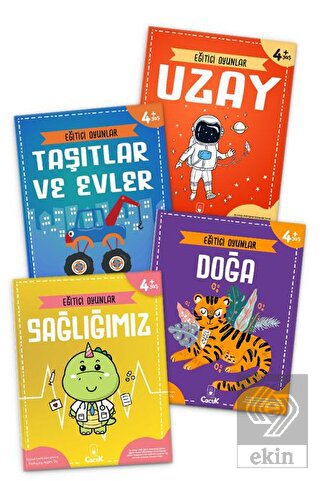 Eğitici Oyunlar Serisi (4 Kitap)