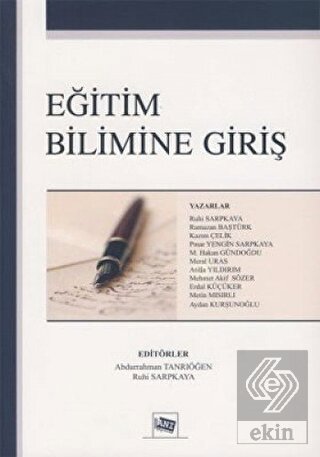 Eğitim Bilimine Giriş