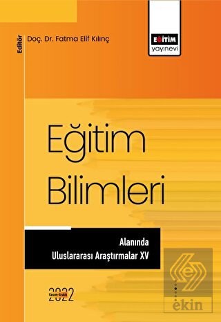 Eğitim Bilimleri Alanında Uluslararası Araştırmala