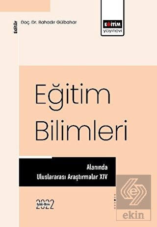 Eğitim Bilimleri Alanında Uluslararası Araştırmala