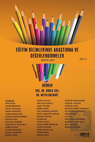 Eğitim Bilimlerinde Araştırma ve Değerlendirmeler