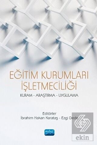 Eğitim Kurumları İşletmeciliği