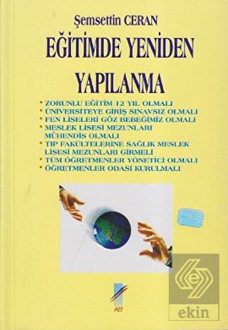 Eğitimde Yeniden Yapılanma