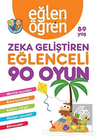 Eğlen Öğren 8-9 Yaş - Zeka Geliştiren Eğlenceli 90