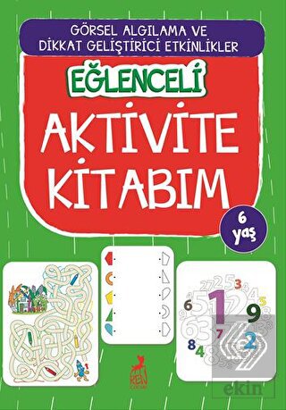 Eğlenceli Aktivite Kitabım 6 Yaş
