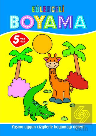 Eğlenceli Boyama 5+ Yaş Pastel Boya Hediyeli