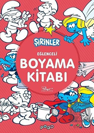 Eğlenceli Boyama Kitabı - Şirinler
