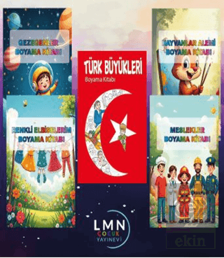 Eğlenceli Boyama Kitapları 5li Set