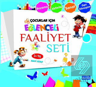 Eğlenceli Faaliyet Seti Mavi Kitap – 3 Yaş Üzeri