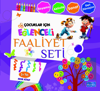 Eğlenceli Faaliyet Seti Mor Kitap – 5 Yaş Üzeri
