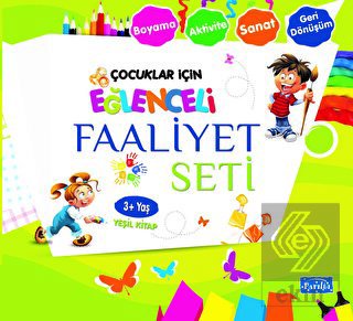 Eğlenceli Faaliyet Seti Yeşil Kitap - 3 Yaş Üzeri