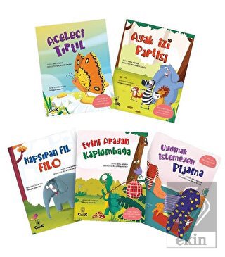 Eğlenceli Hikayelerle Kazanımlar Serisi (5 Kitap T