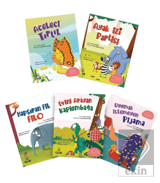 Eğlenceli Hikayelerle Kazanımlar Serisi (5 Kitap T