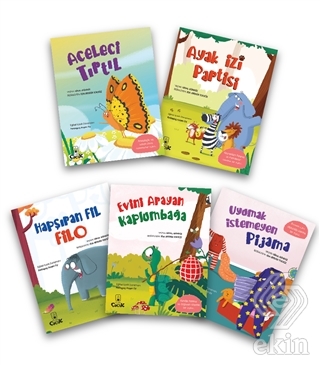 Eğlenceli Hikayelerle Kazanımlar Serisi (5 Kitap T