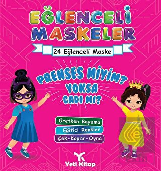 Eğlenceli maskeler prenses miyim yoksa cadımı ?