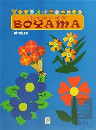 Eğlenceli ve Eğitici Boyama - Bitkiler