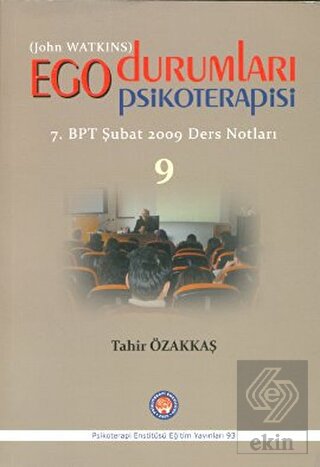 Ego Durumları Psikoterapisi 9