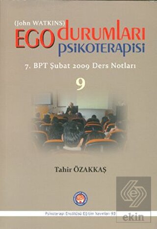 Ego Durumları Psikoterapisi 9
