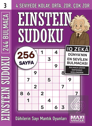 Einstein Sudoku 3