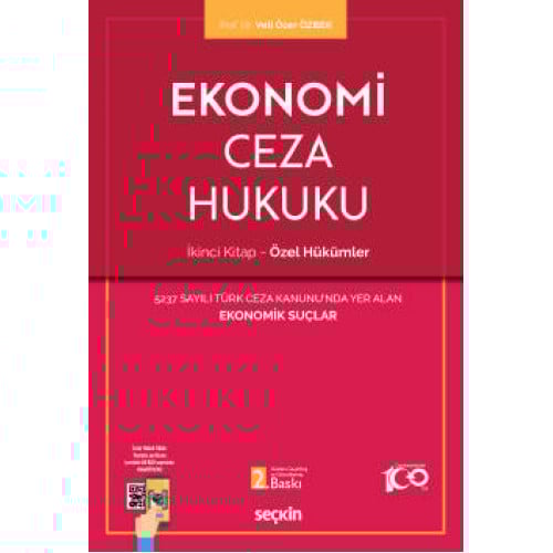 Ekonomi Ceza Hukuku - İkinci Kitap Özel Hükümler