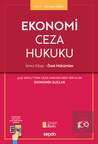 Ekonomi Ceza Hukuku - İkinci Kitap Özel Hükümler