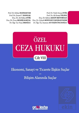 Ekonomi, Sanayi ve Ticarete İlişkin Suçlar - Biliş